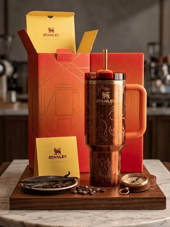 Other - Limited Edition Stanley 1913 x KAROL G 40oz Quencher!  Premium gold finish with